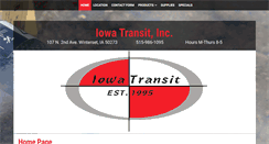 Desktop Screenshot of iowatransit.com